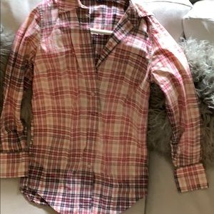 Plaid Free People Tunic